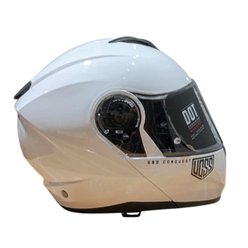 Casco VOSS Abatible Blanco