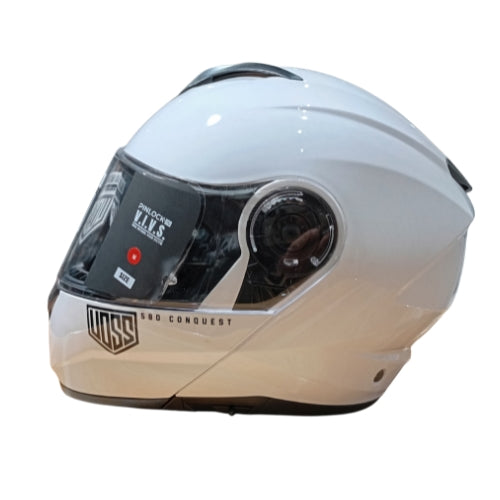 Casco VOSS Abatible Blanco