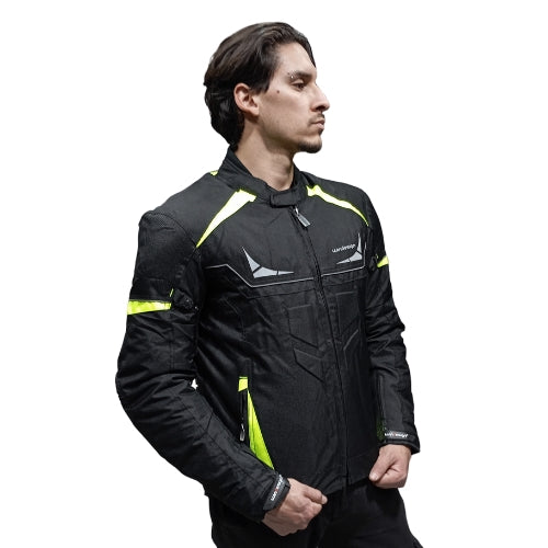 Chaqueta motorista Cordura Curi Flúor