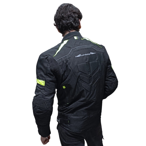 Chaqueta motorista Cordura Curi Flúor