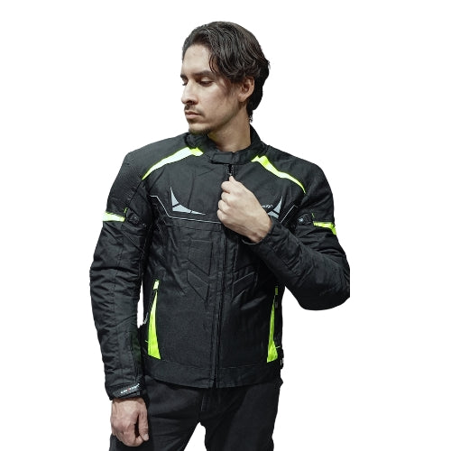 Chaqueta motorista Cordura Curi Flúor