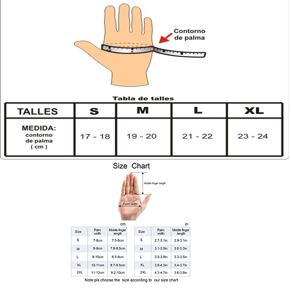 Guantes motorista Cuero Apache