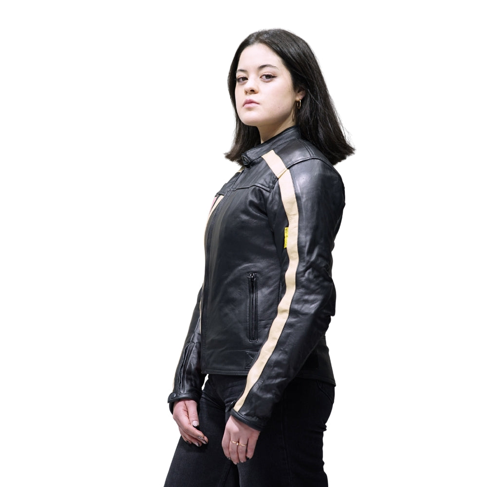 Chaqueta motorista Pollux Fucsia