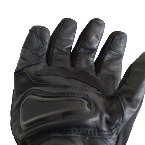 Guante motorista Invierno Gris