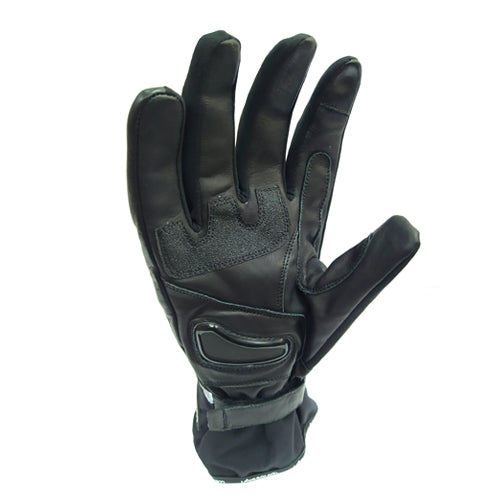 Guante motorista Invierno Gris