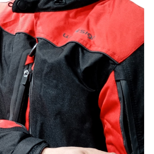 Chaqueta motorista Windesign - MK RED