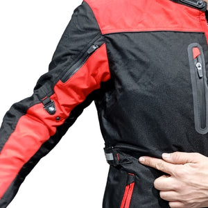 Chaqueta motorista Windesign - MK RED