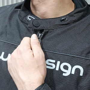Chaqueta motorista Windesign - MK Black
