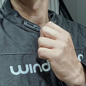 Chaqueta motorista Windesign - MK Black