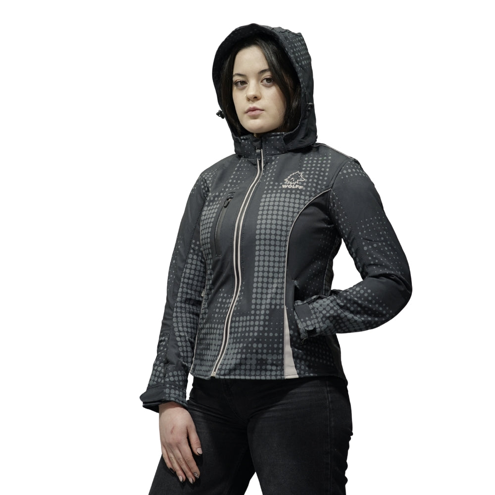 Chaqueta Moto Softshell  M. Curie