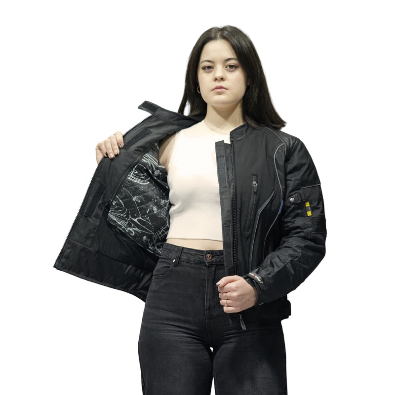 Chaqueta motorista Cordura Frida