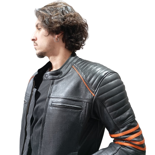 Chaqueta Motorista Cuero Atacama