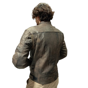 Chaqueta motorista Cuero Modelo Oregon