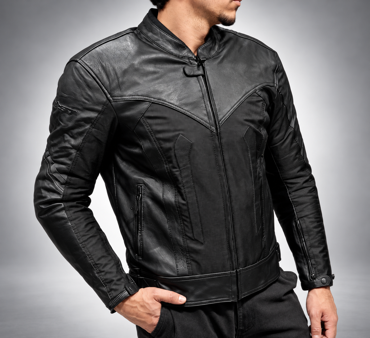 Chaqueta  BLACK SHADOW - FUSION CUERO CORDURA