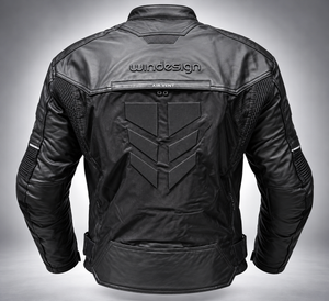 Chaqueta DARK BLUE - FUSION CUERO CORDURA