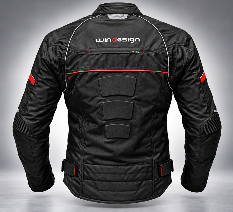 Chaqueta Moto Adder Cordura y chaqueta interna de Softshell
