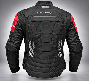 Chaqueta Moto Lizard Cordura, con chaqueta interna de softshell