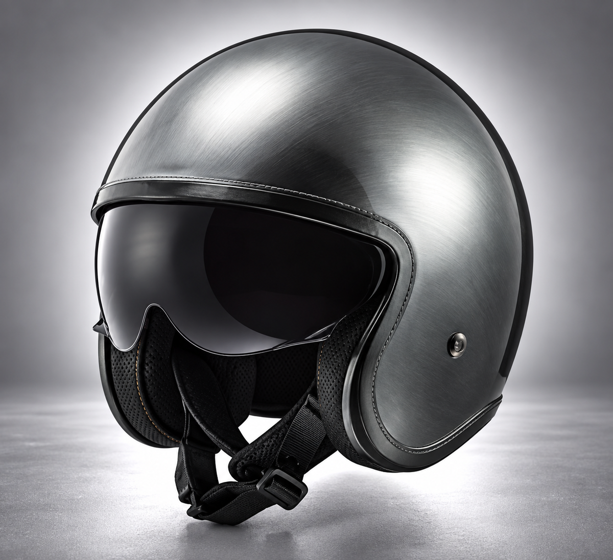 CASCO LS2 OF599 SPITFIRE II NEGRO