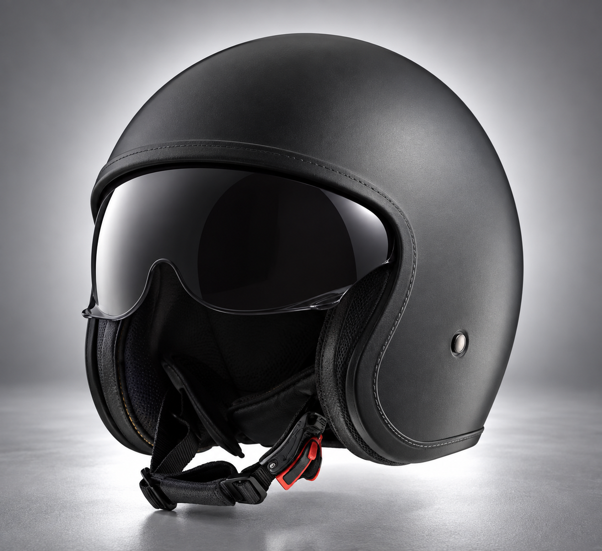 CASCO LS2 OF599 SPITFIRE II NEGRO MATE