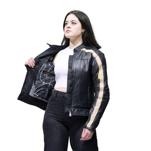 Chaqueta motorista Pollux Fucsia