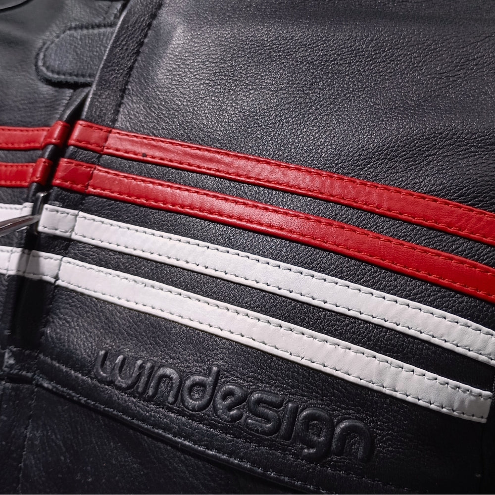 Chaqueta Cuero Saturno-  4 Estaciones