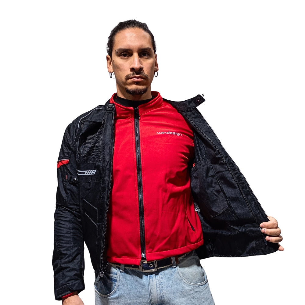 Chaqueta Moto Adder Cordura