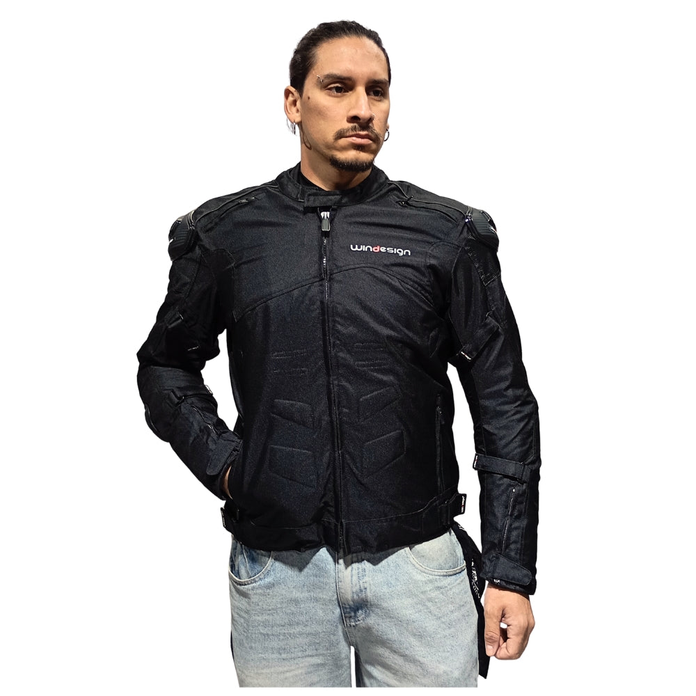 Chaqueta Moto Cobra con Joroba Hump