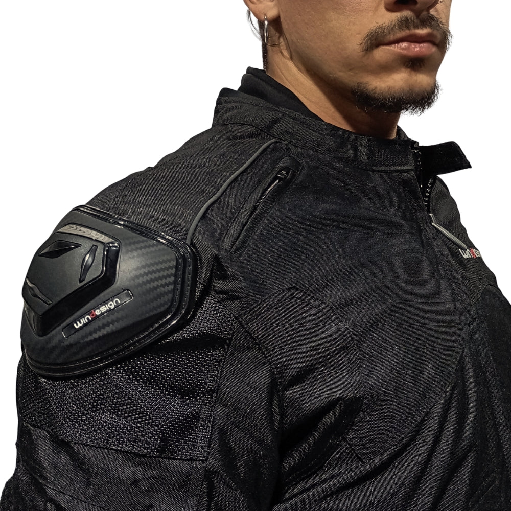 Chaqueta Moto Cobra con Joroba Hump