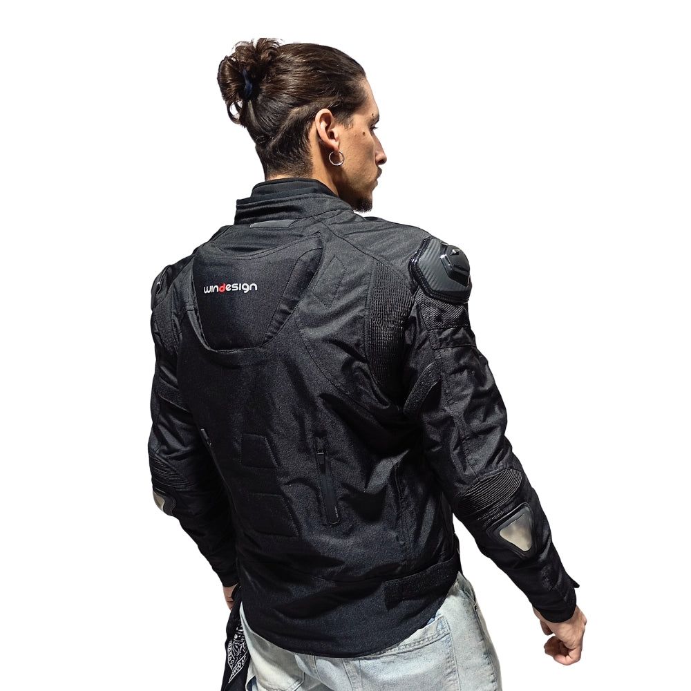 Chaqueta Moto Cobra con Joroba Hump