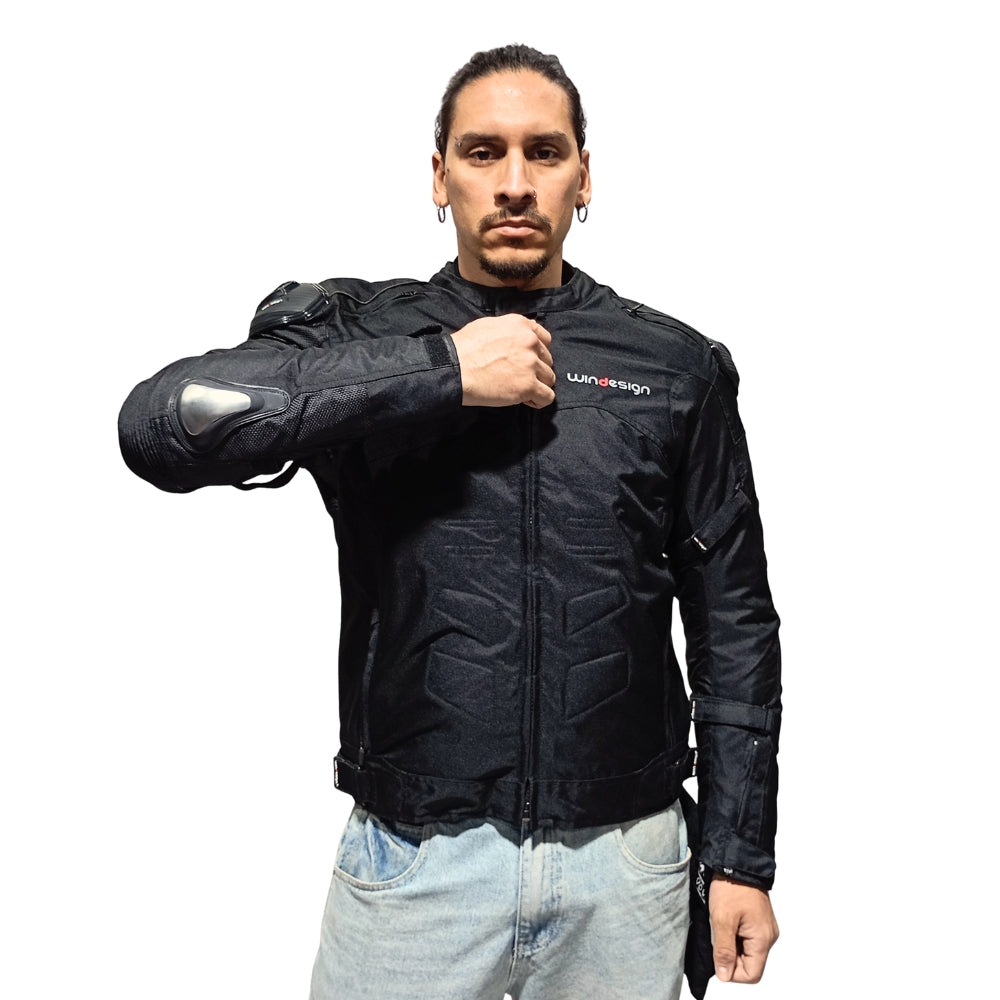 Chaqueta Moto Cobra con Joroba Hump