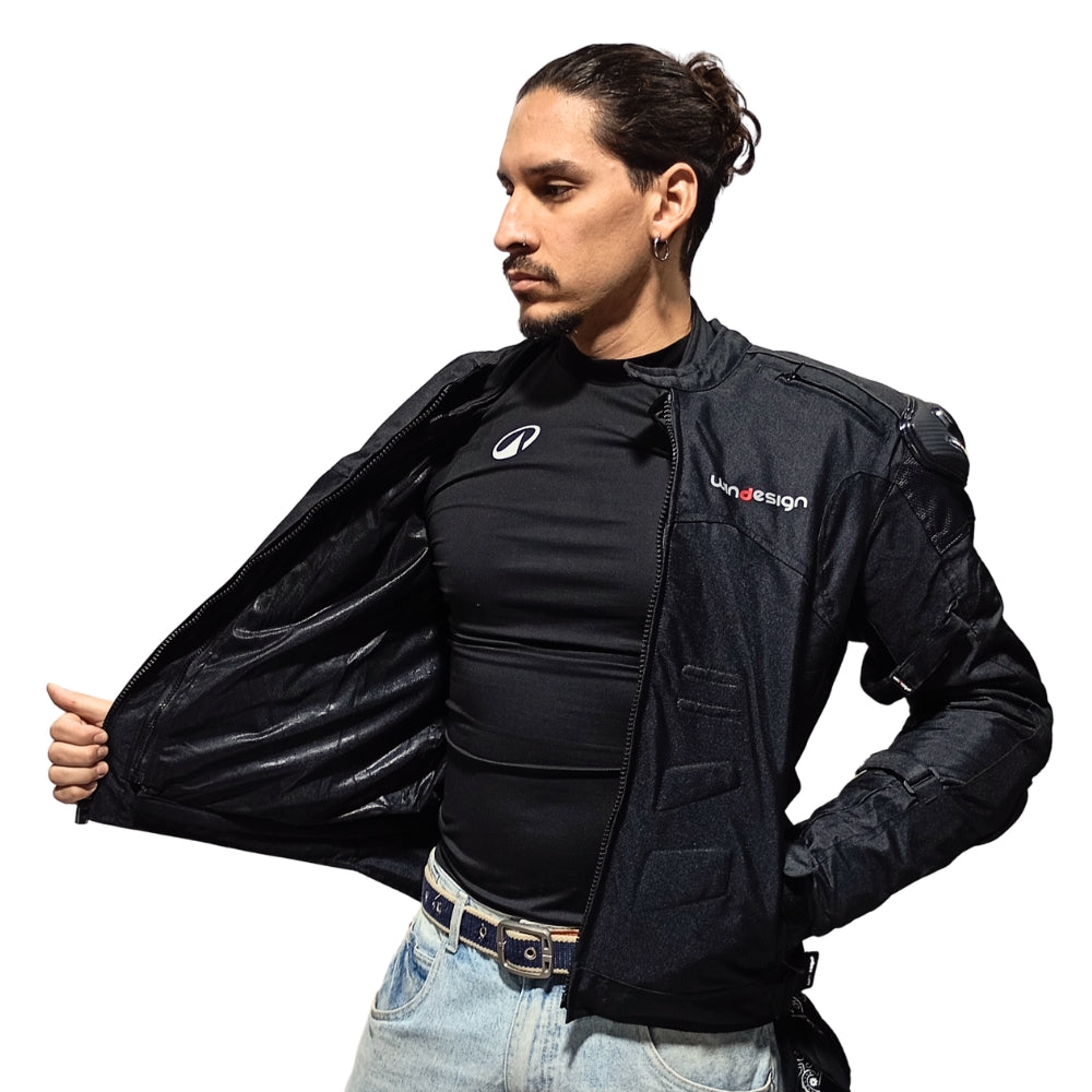 Chaqueta Moto Cobra con Joroba Hump