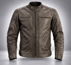 Chaqueta motorista Cuero Hanga Roa