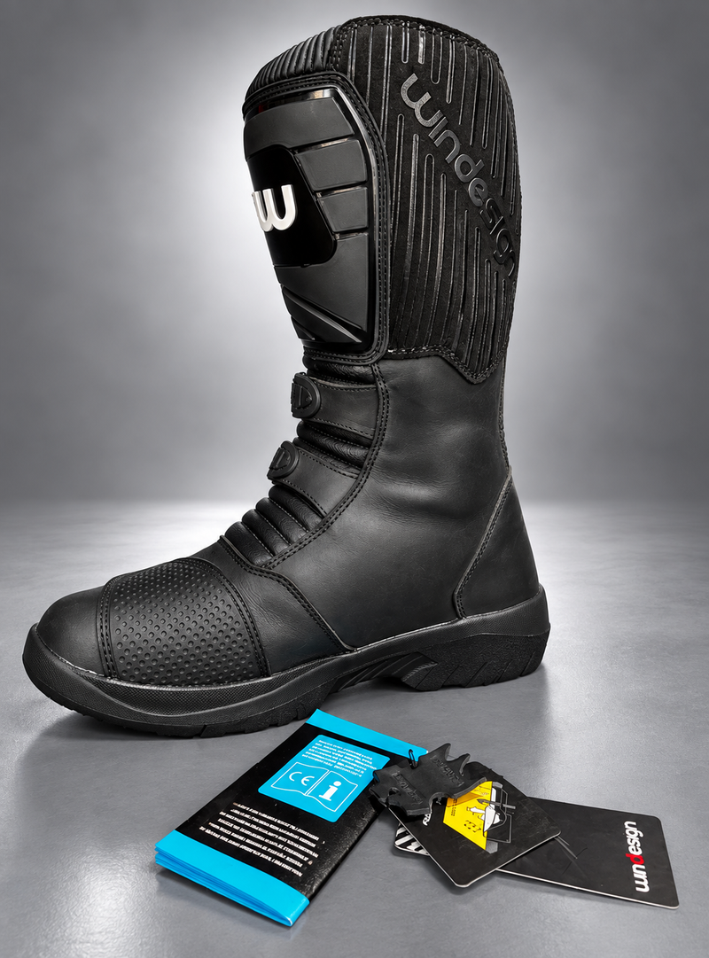 Bota ADVENTURE NEGRA LARGA, WINDESIGN