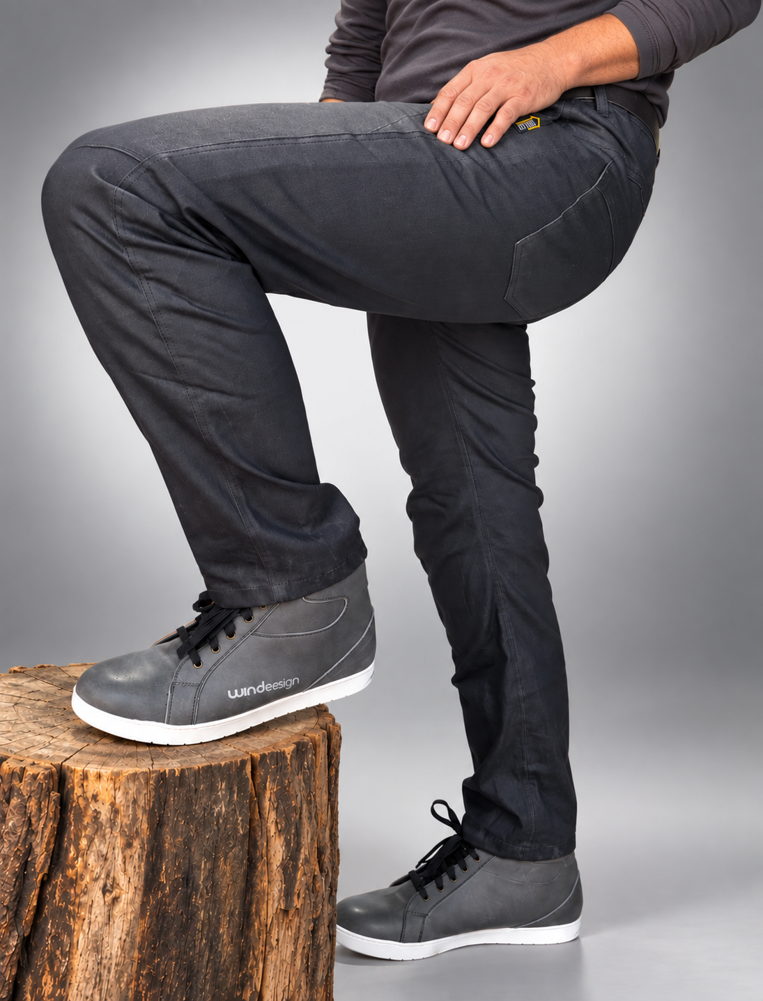 Jeans WINDESIGN, con interior de kevlar y proyecciones Certificadas