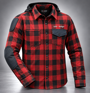 Camisas con Protecciones - ROJA