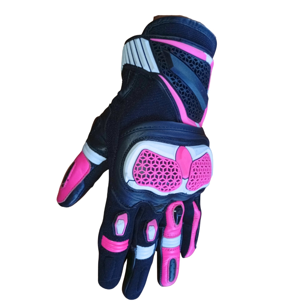 Guante Cuero Mujer Protex Pink