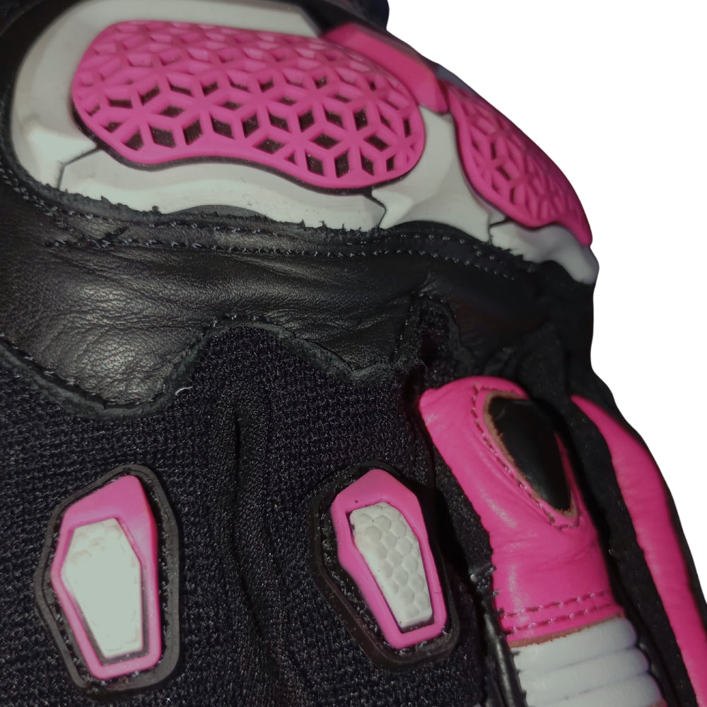 Guante Cuero Mujer Protex Pink