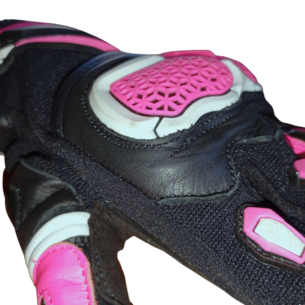 Guante Cuero Mujer Protex Pink