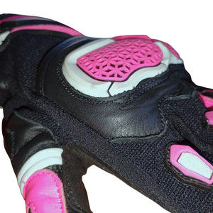 Guante Cuero Mujer Protex Pink