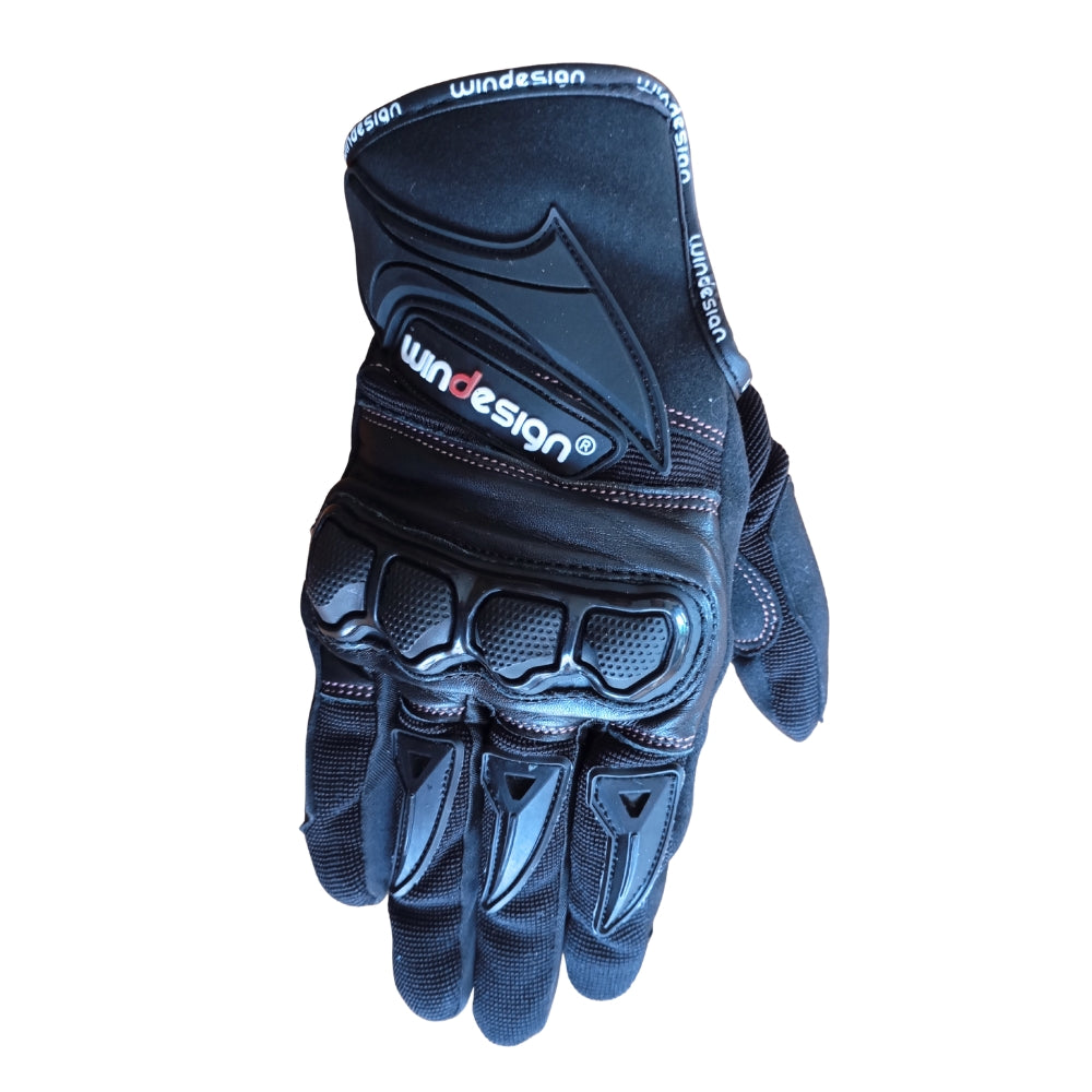 Guante Cuero Mujer Morgan Black