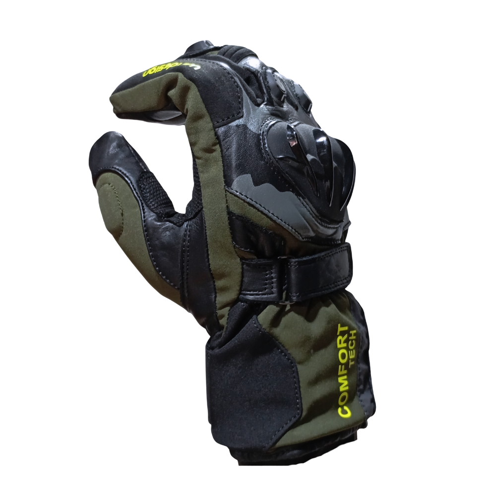 Guantes Invierno motorista Olive