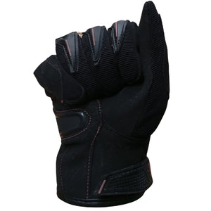 Guante Cuero Mujer Morgan Pink