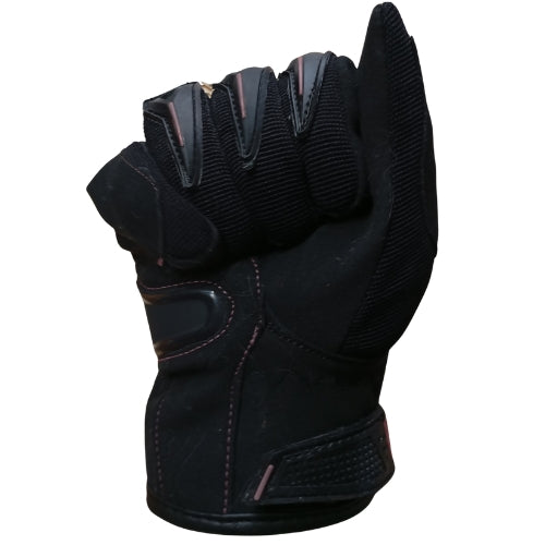 Guante Cuero Mujer Morgan Pink