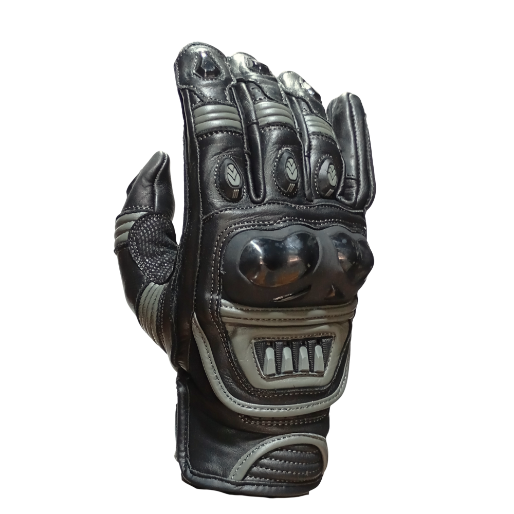 Guante Cuero Moto Intrepid