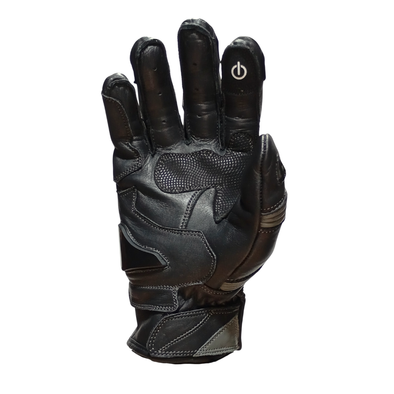 Guante Cuero Moto Intrepid
