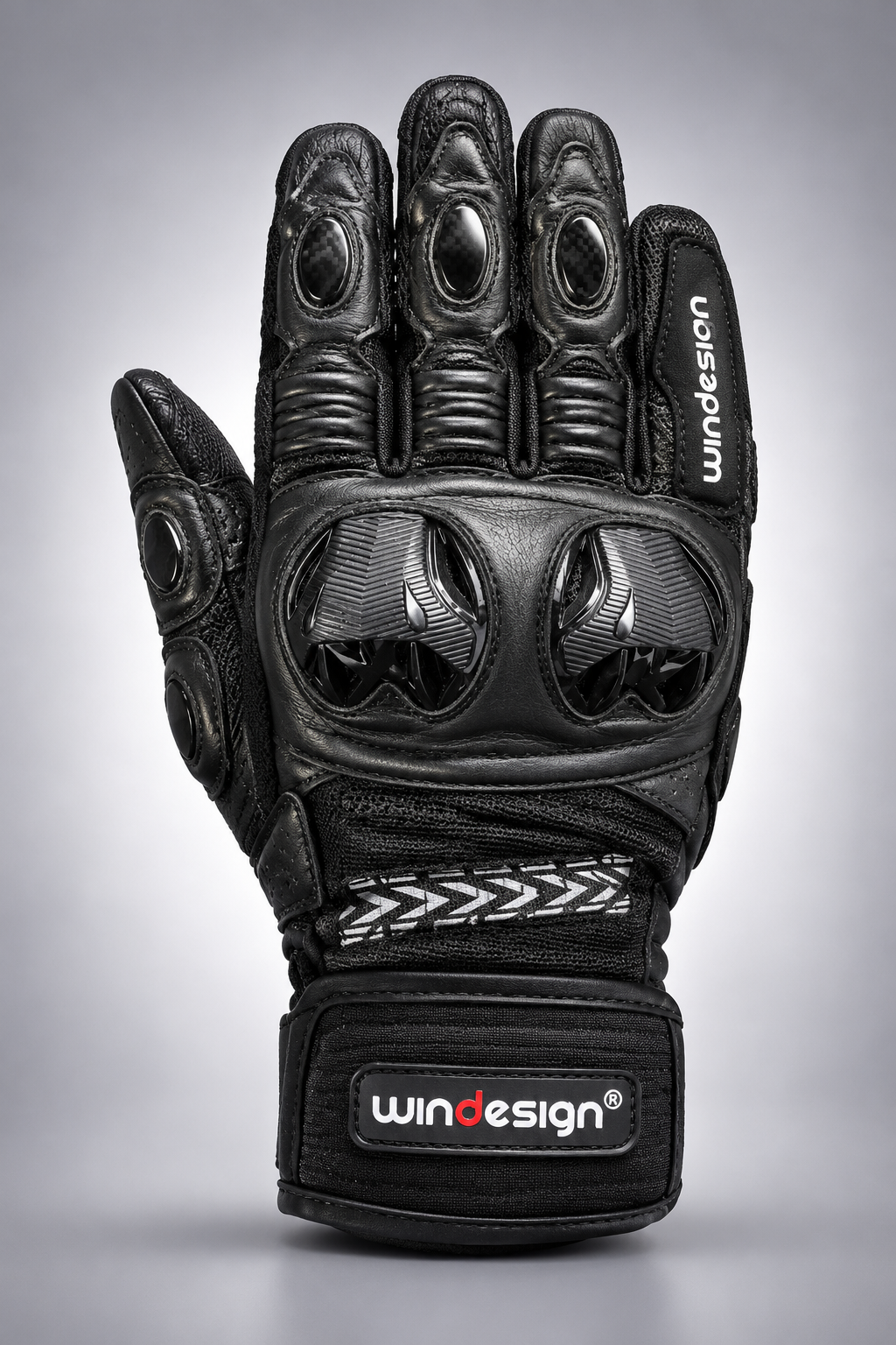 Guante Moto Verano NEW AIR RACE NEGRO
