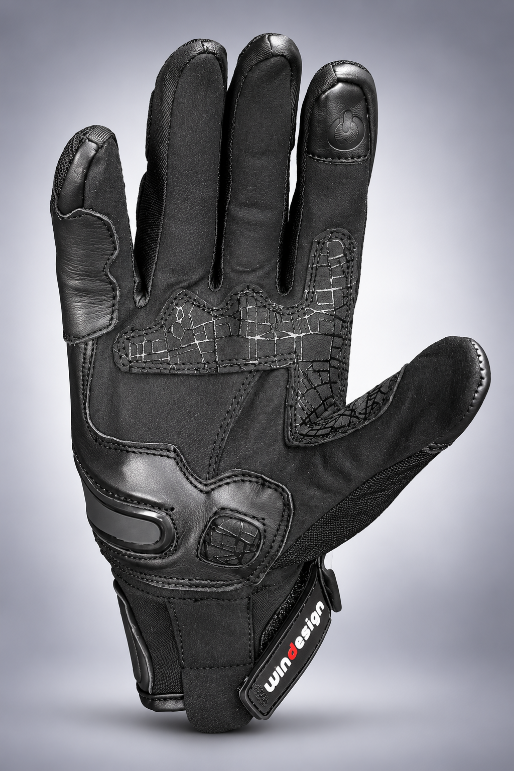 Guante Moto Verano NEW AIR RACE NEGRO