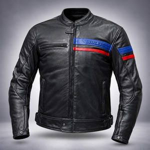 Chaqueta Moto Cuero Júpiter -  4 Estaciones