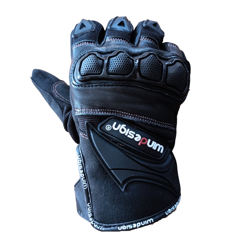 Guante Cuero Mujer Morgan Black