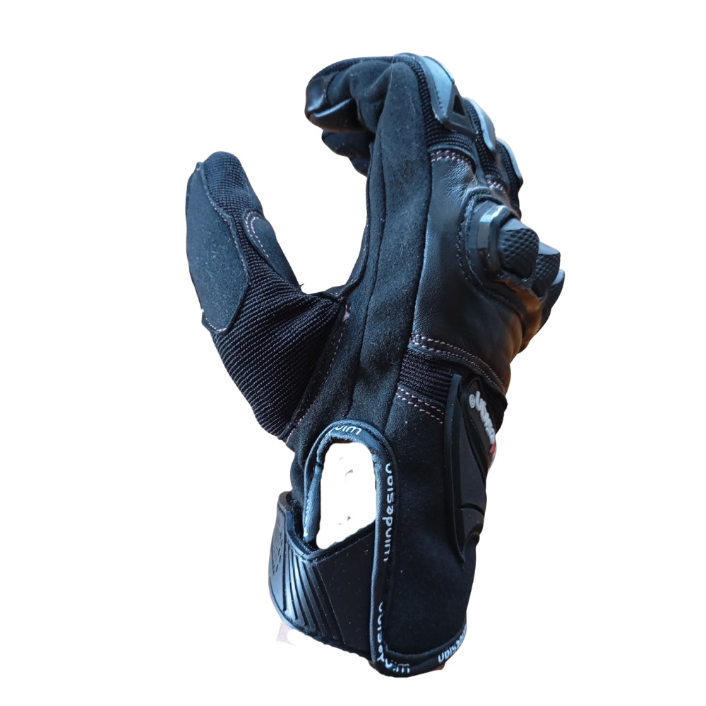 Guante Cuero Mujer Morgan Black